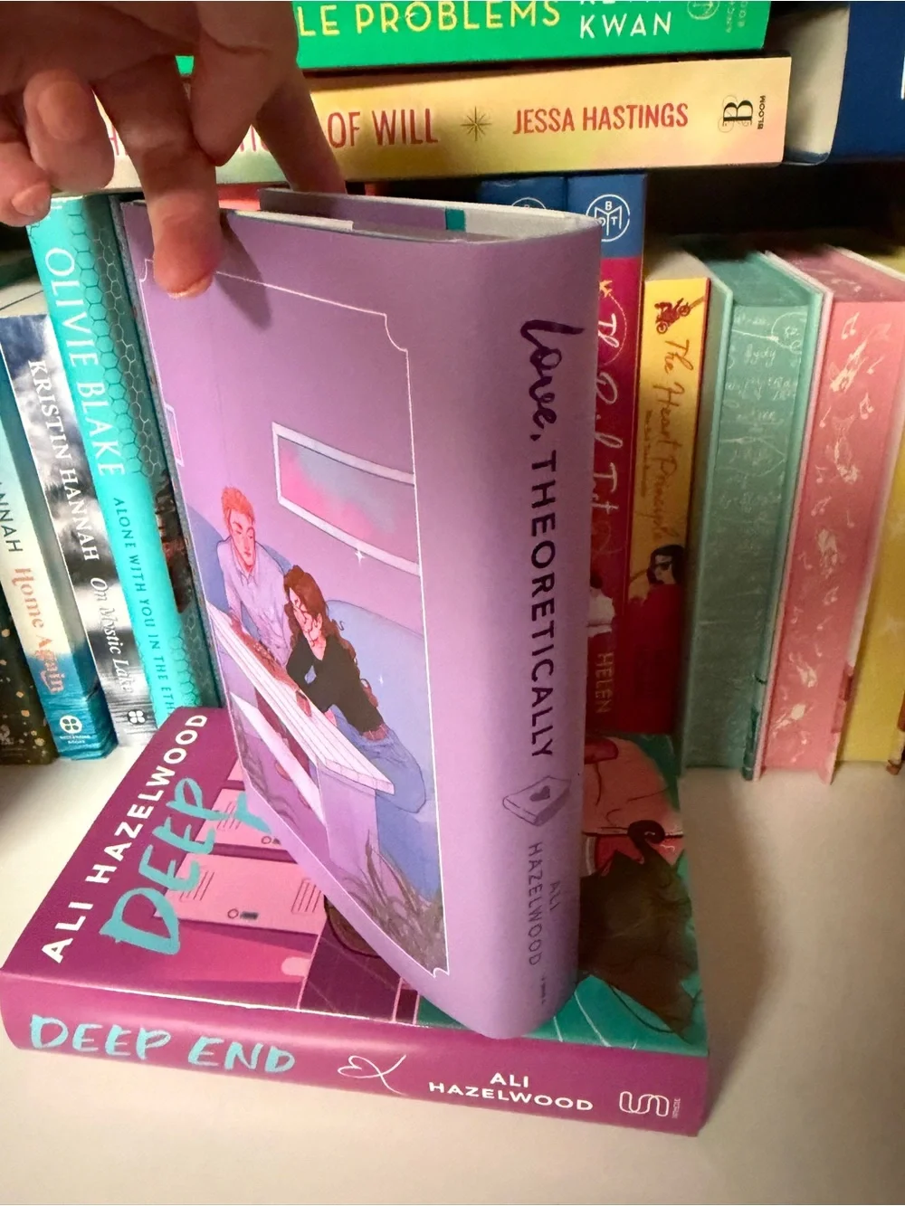 Afterlight Love Theoretically Ali Hazelwood Both Dust Jackets Signed by Author